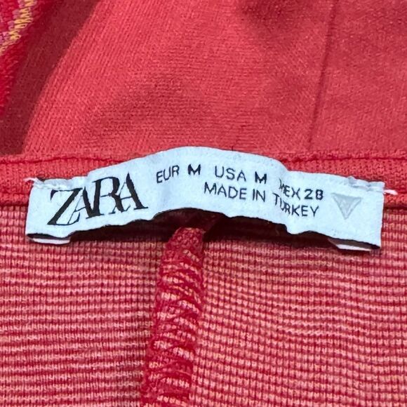 Zara Jacquard Floral Tank Top Women’s Medium - Picture 3 of 3